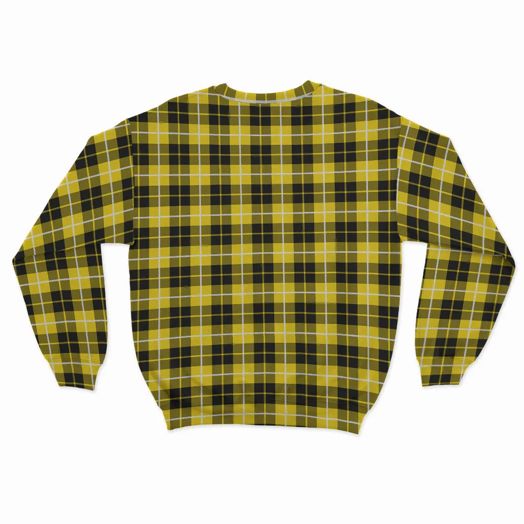 Barclay Dress Modern Tartan Sweatshirt with Family Crest