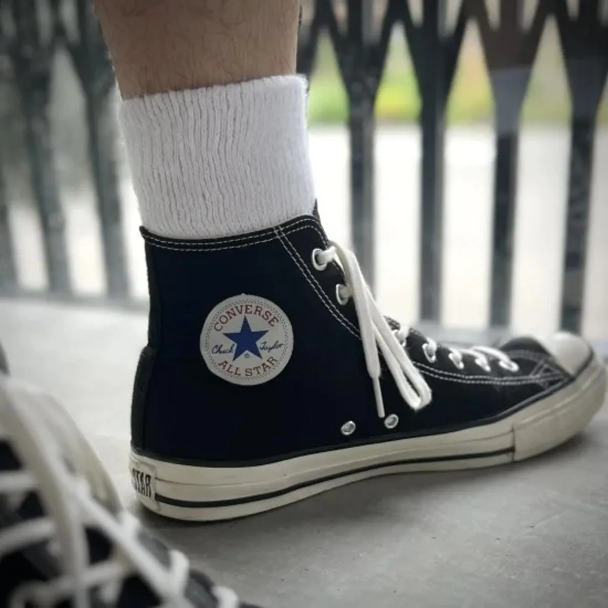 Chuck Socks White