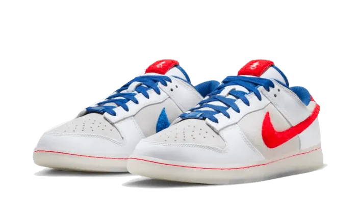 Nike Dunk Low Retro PRM Year of the Rabbit White Crimson Varsity Royal